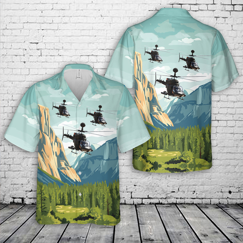 OH-58D Kiowa Warrior helicopter 1st Squadron, 17th Cavalry Regiment, 8