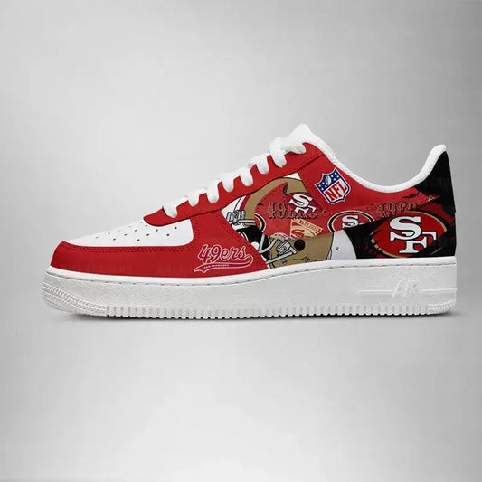 San Francisco 49ers Low Top Shoes – Fan Edition | Jt57