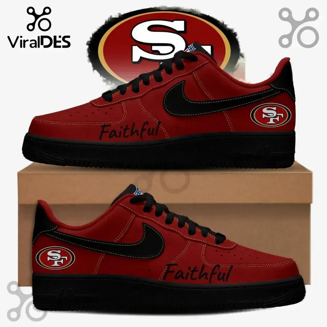San Francisco 49ers Super Bowl 2026 Low Top Shoes