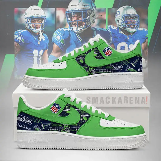 Seattle Seahawks Low Top Shoes – Fan Edition | Oa23