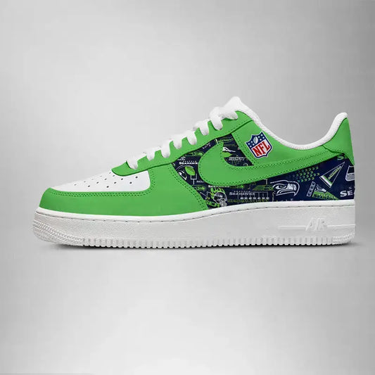 Seattle Seahawks Low Top Shoes – Fan Edition | Oa23