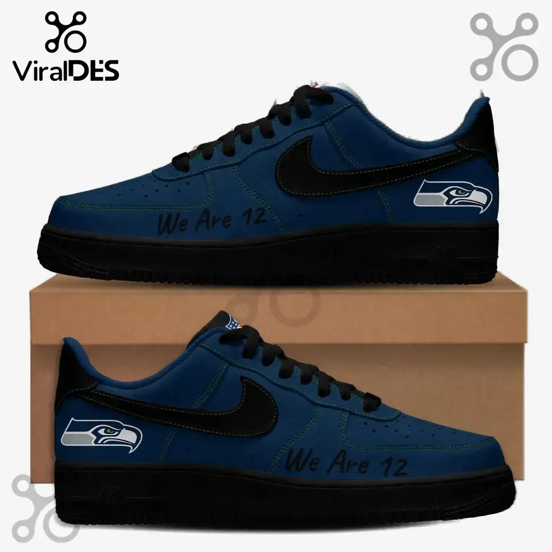 Seattle Seahawks Super Bowl 2026 Low Top Shoes