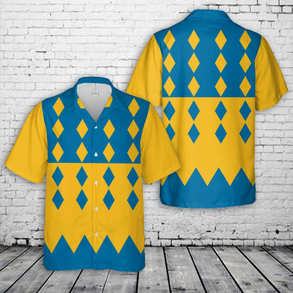 Traditional Jockey Silk Uniform Hawaiian Shirt