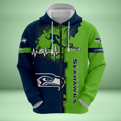 Seattle Seahawks 3d Over Print Clothing 5534