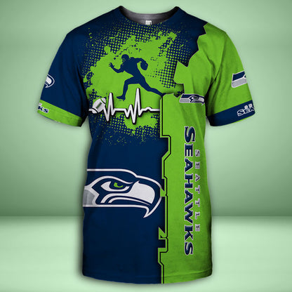 Seattle Seahawks 3d Over Print Clothing 5534