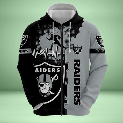 Las Vegas Raiders 3d Over Print Clothing 5530