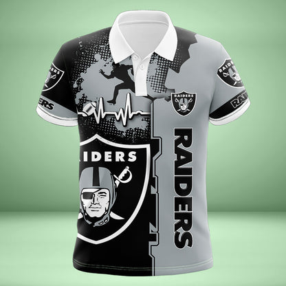 Las Vegas Raiders 3d Over Print Clothing 5530