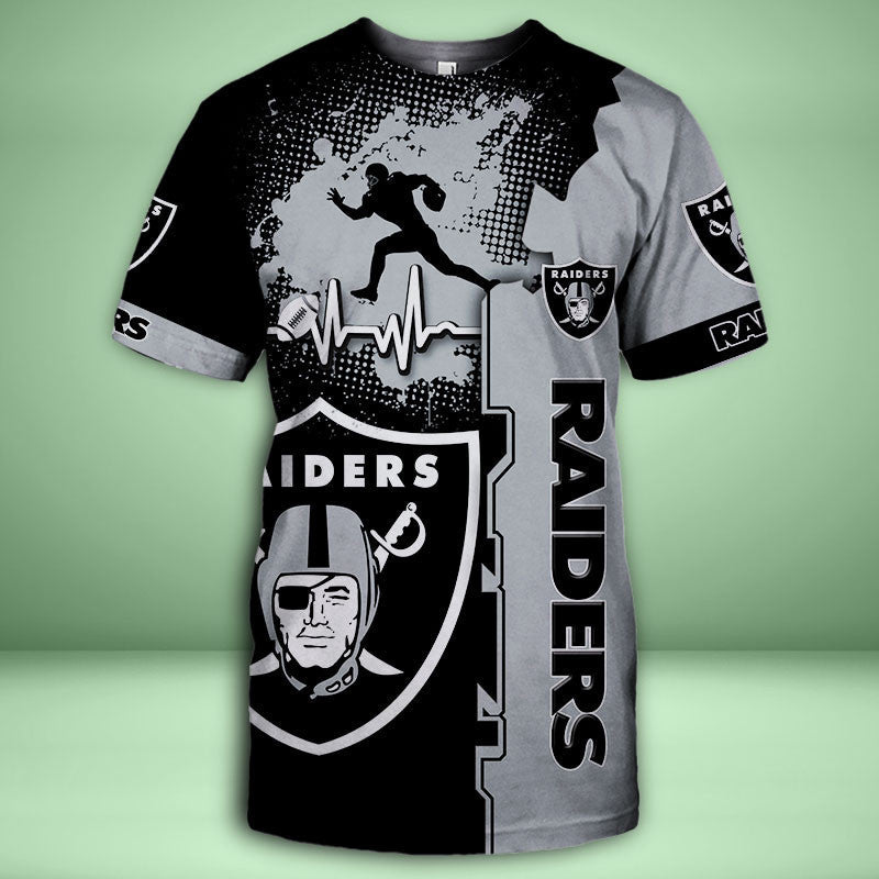 Las Vegas Raiders 3d Over Print Clothing 5530