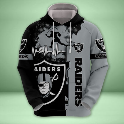 Las Vegas Raiders 3d Over Print Clothing 5530