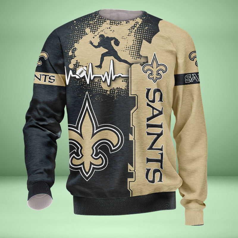 New Orleans Saints 3d Over Print Clothing 5527