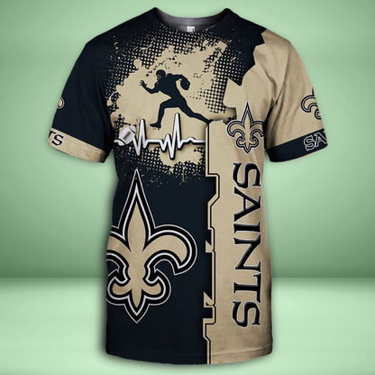 New Orleans Saints 3d Over Print Clothing 5527