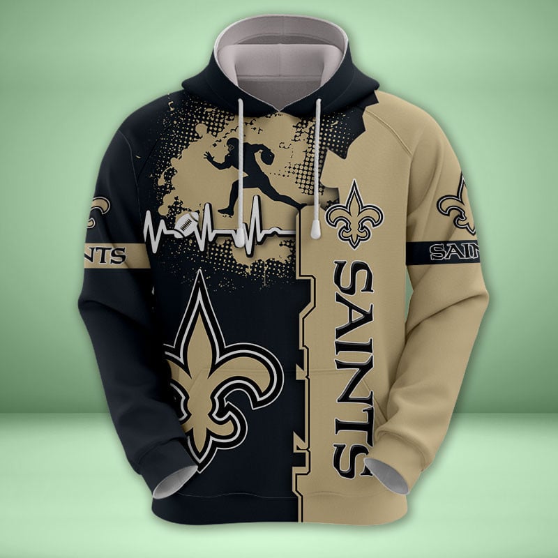 New Orleans Saints 3d Over Print Clothing 5527