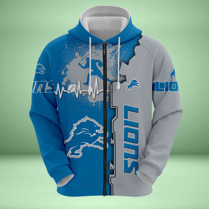Detroit Lions 3d Over Print Clothing 5516