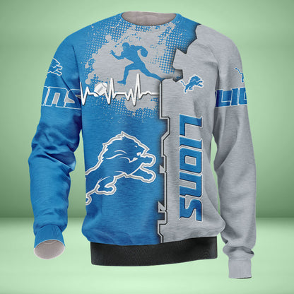 Detroit Lions 3d Over Print Clothing 5516
