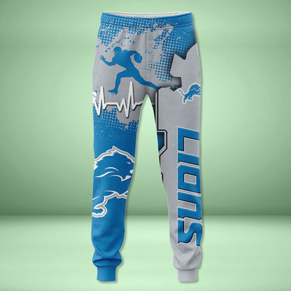 Detroit Lions 3d Over Print Clothing 5516