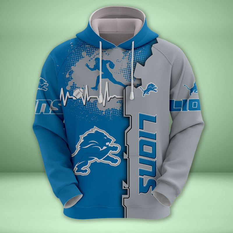Detroit Lions 3d Over Print Clothing 5516