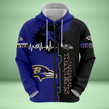 Baltimore Ravens 3d Over Print Clothing 5508