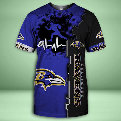 Baltimore Ravens 3d Over Print Clothing 5508