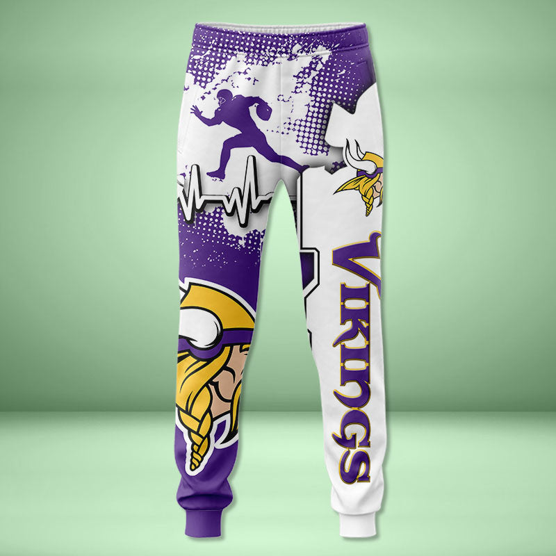 Minnesota Vikings 3d Over Print Clothing 5525