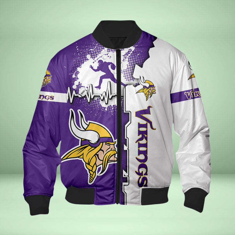 Minnesota Vikings 3d Over Print Clothing 5525