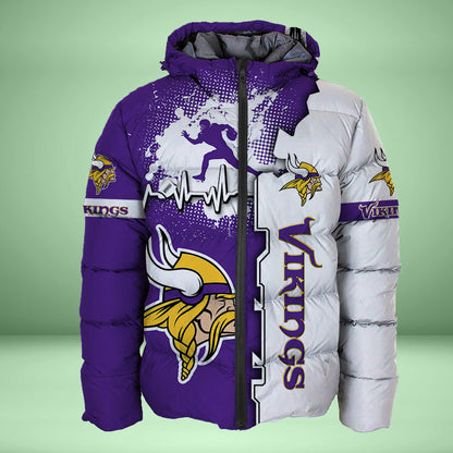 Minnesota Vikings 3d Over Print Clothing 5525