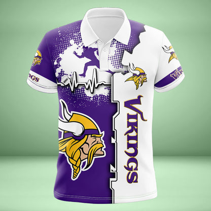 Minnesota Vikings 3d Over Print Clothing 5525