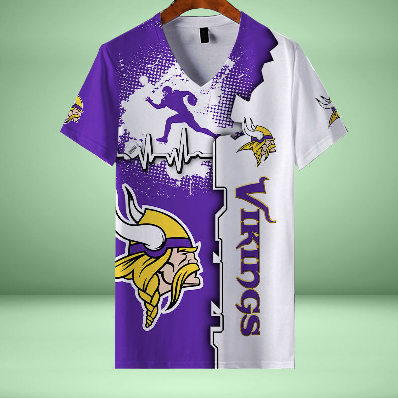 Minnesota Vikings 3d Over Print Clothing 5525