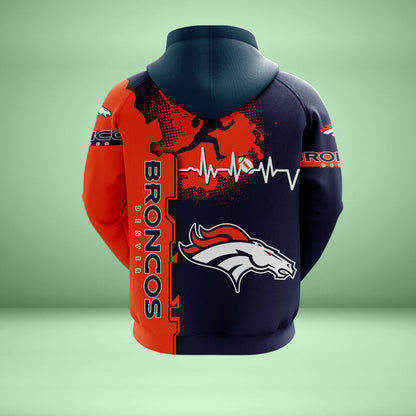 Denver Broncos 3d Over Print Clothing 5515