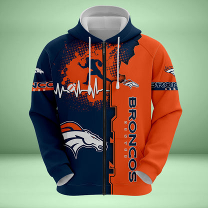 Denver Broncos 3d Over Print Clothing 5515