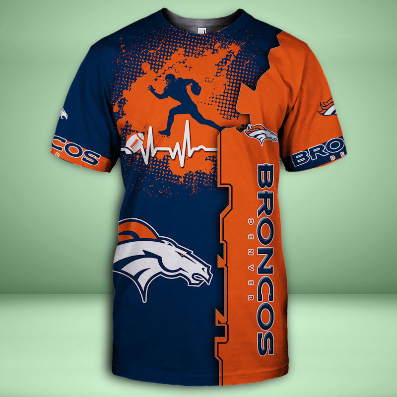 Denver Broncos 3d Over Print Clothing 5515