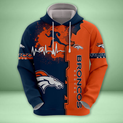 Denver Broncos 3d Over Print Clothing 5515