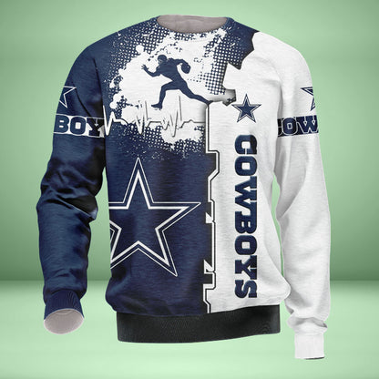 Dallas Cowboys 3d Over Print Clothing 5514