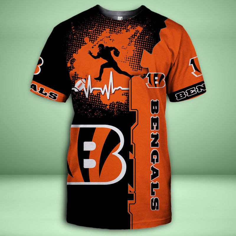 Cincinnati Bengals 3d Over Print Clothing 5512