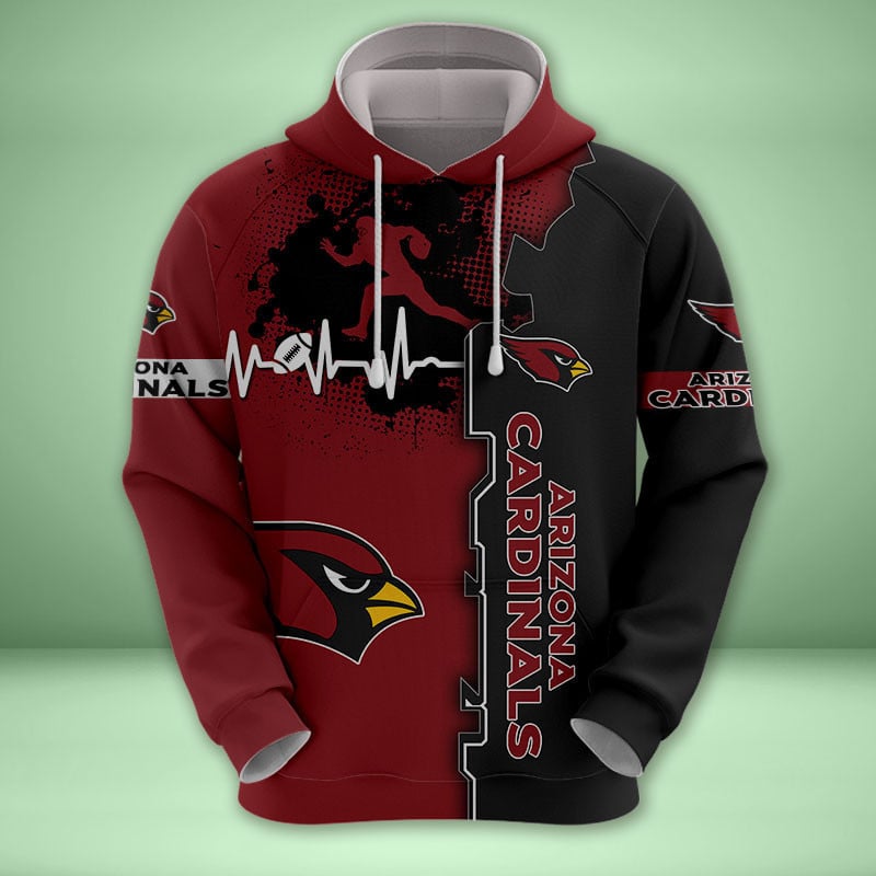 Arizona Cardinals 3d Over Print Clothing 5506