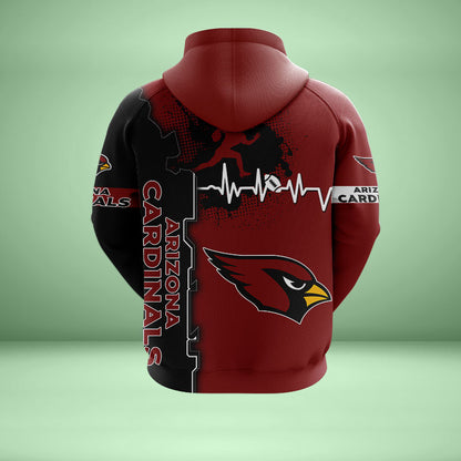 Arizona Cardinals 3d Over Print Clothing 5506