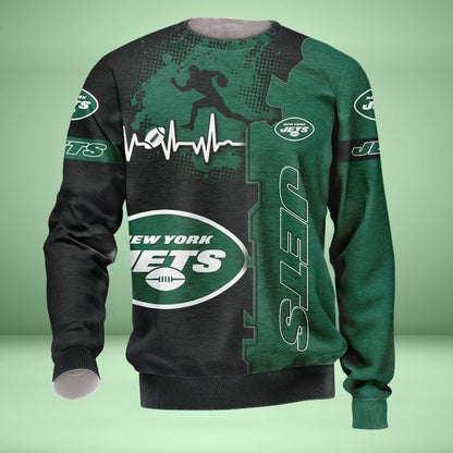 New York Jets 3d Over Print Clothing 5529