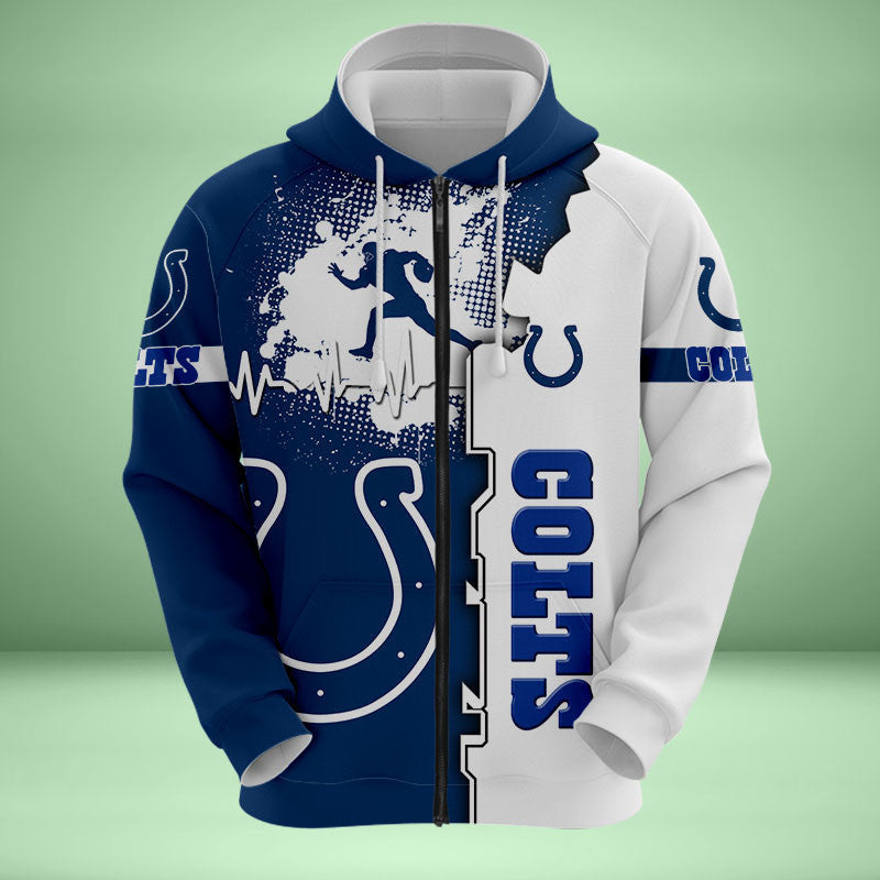 Indianapolis Colts 3d Over Print Clothing 5519