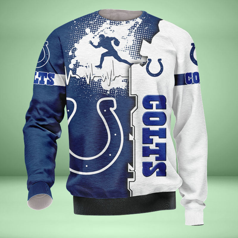 Indianapolis Colts 3d Over Print Clothing 5519