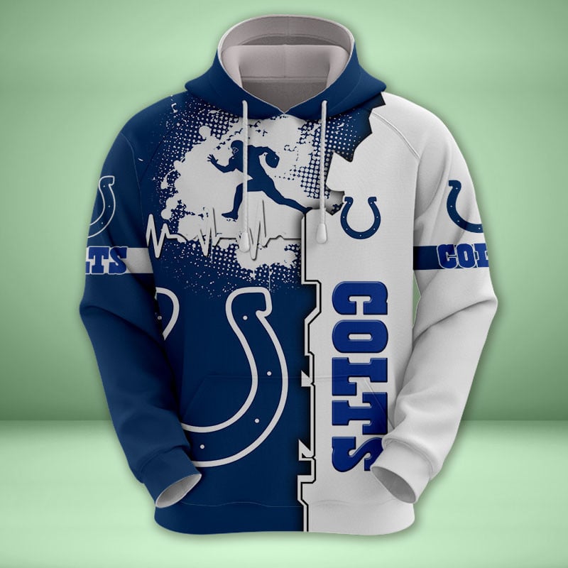 Indianapolis Colts 3d Over Print Clothing 5519