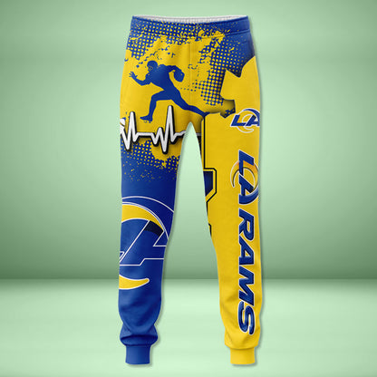 Los Angeles Rams 3d Over Print Clothing 5523