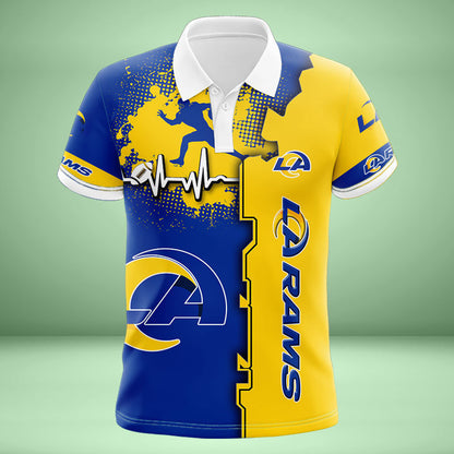Los Angeles Rams 3d Over Print Clothing 5523