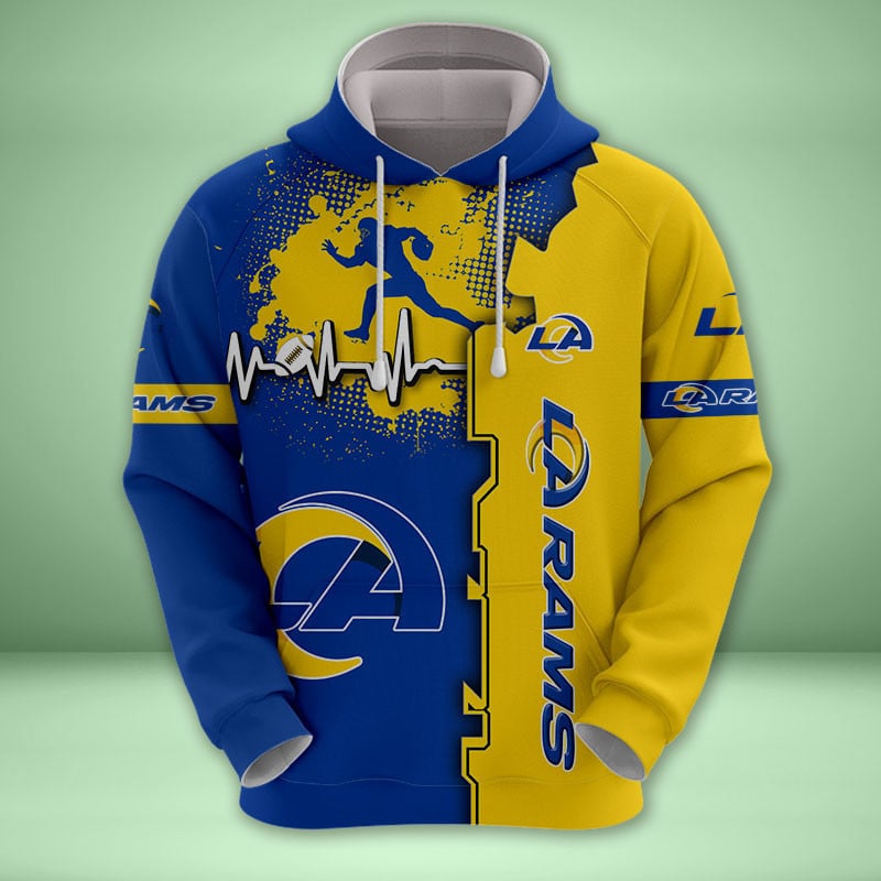 Los Angeles Rams 3d Over Print Clothing 5523