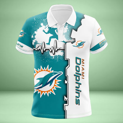 Miami Dolphins 3d Over Print Clothing 5524