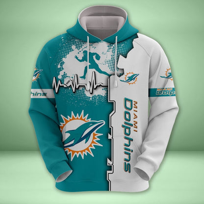 Miami Dolphins 3d Over Print Clothing 5524