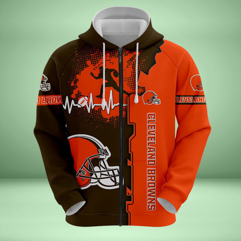 Cleveland Browns 3d Over Print Clothing 5513