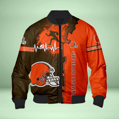 Cleveland Browns 3d Over Print Clothing 5513