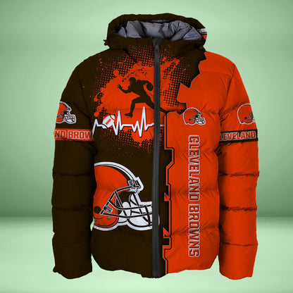Cleveland Browns 3d Over Print Clothing 5513