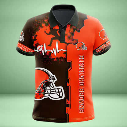 Cleveland Browns 3d Over Print Clothing 5513