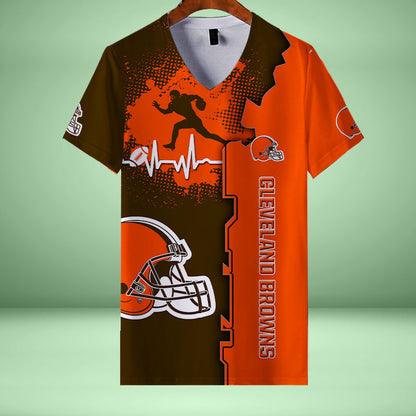 Cleveland Browns 3d Over Print Clothing 5513