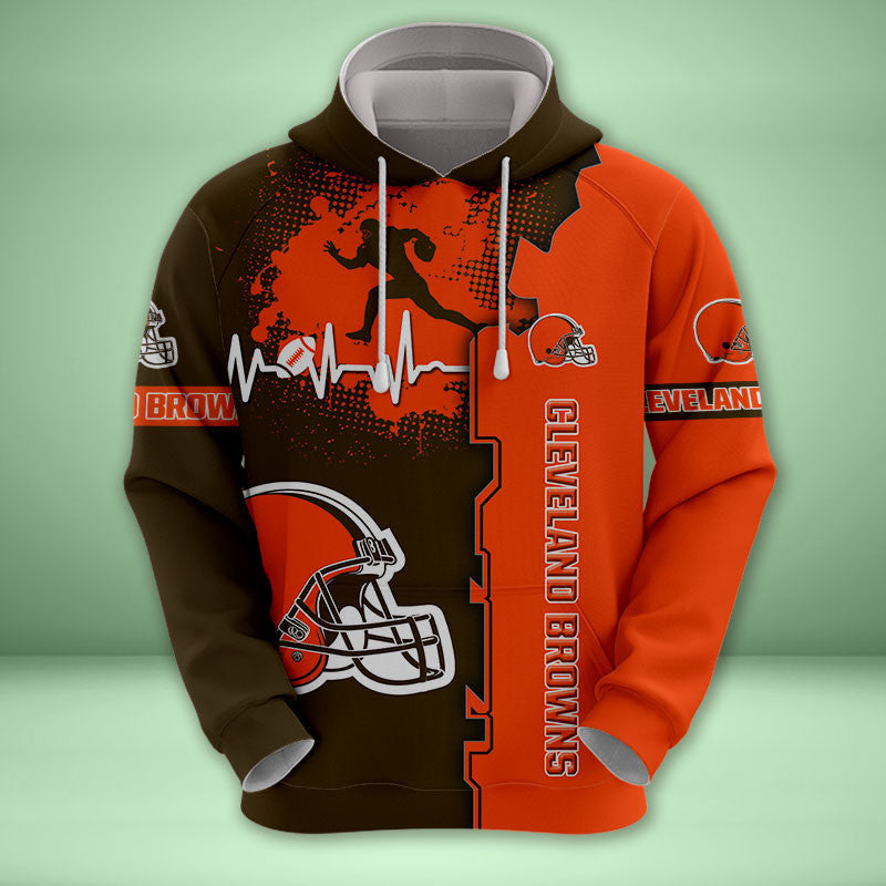 Cleveland Browns 3d Over Print Clothing 5513